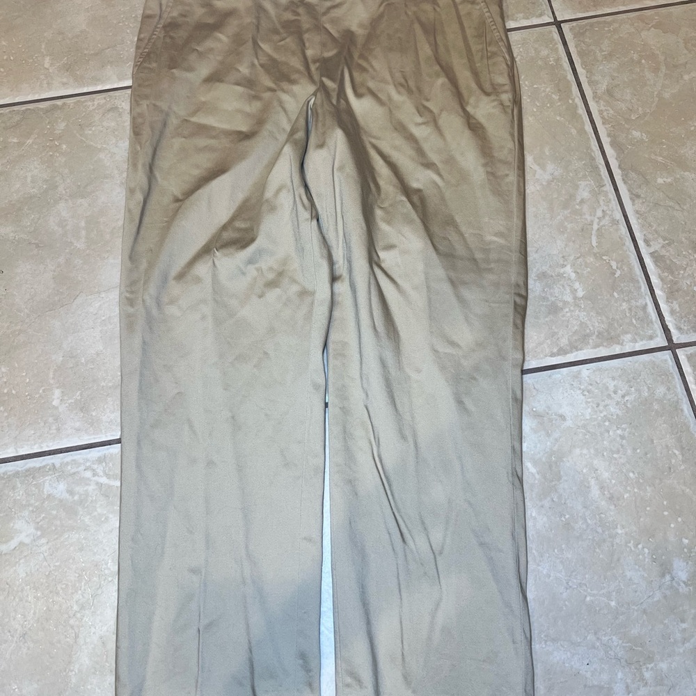 Lauren Ralph Lauren Women's Beige Ankle Pants Petite 14P